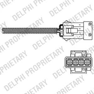 SONDA LAMBDA DELPHI ES20272-12B1 ES2027212B1  