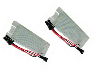 Лампи освітлення реєстрації led opel corsa c d фото №1