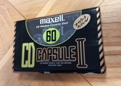 MAXELL CD CAPSULE II 60 kaseta magnetofonowa