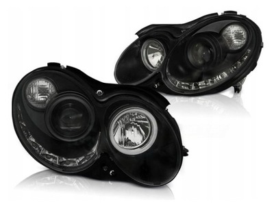 ФАРА ФОНАРИ КОМПЛЕКТ DAY LINE LIGHT LED (СВЕТОДИОД ) ТЮНИНГ MERCEDES CLK 209 C209