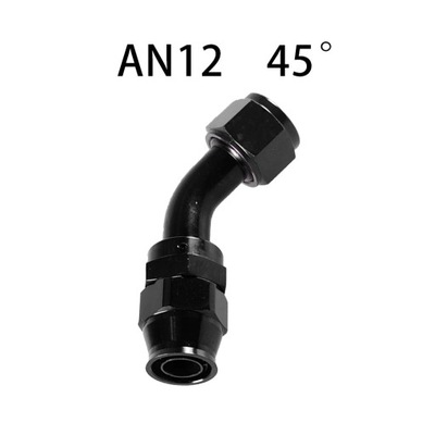 PTFE OIL FUEL HOSE END FITTING АДАПТЕР AN4/6/8/10/12 STRAIGHT 0°/45°~8420