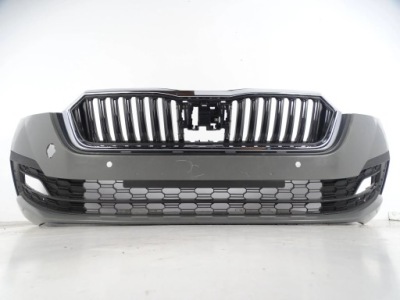 Бампер перед передний skoda octavia iv 4 5e3 + решётка радиатора фото №1