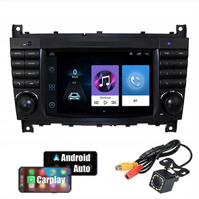 RADIO ANDROID BT MERCEDES GASOLINA CLC C W203 CLK W209  