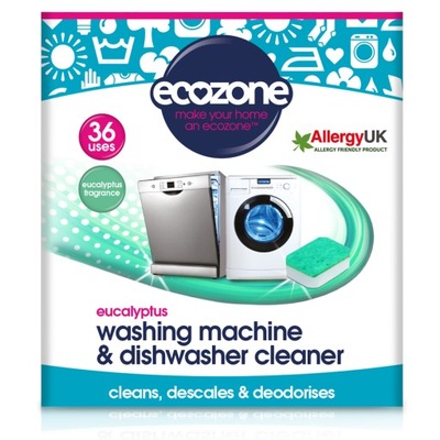 Ecozone Tabletki do odkamieniania i czyszczenia pralek i zmywarek 36 sztuk