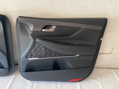 Hyundai santa fe iv обивка дверь перед правая фото №1