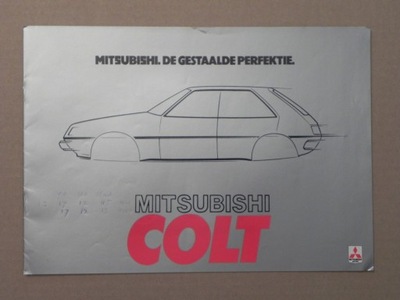 Prospekt - MITSUBISHI COLT - 1979 r