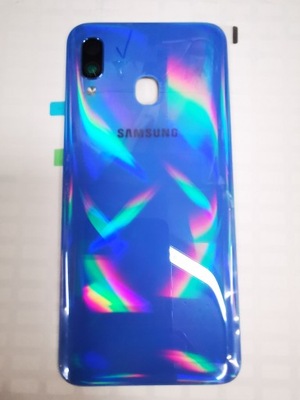 Klapka baterii Samsung A40 A405 niebieska oryginał nowa