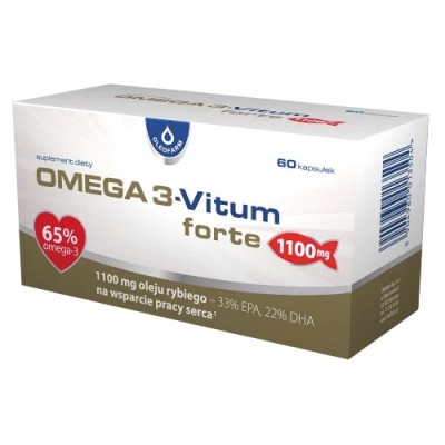 Omega 3-Vitum forte 60kaps Suplement diety