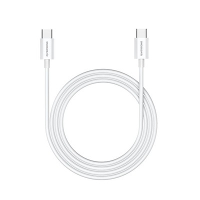 Riversong kabel Lotus 08 USB-C - USB-C 1,0m 3A jasny szary CT76