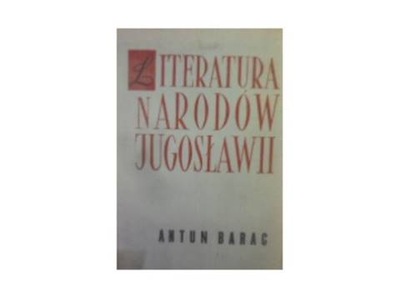 Literatura narodów Jugosławii - Barac