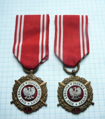 Medal Siły Zbrojne V lat 2 szt