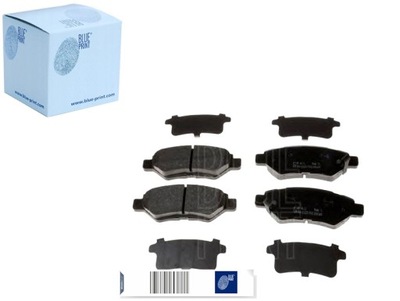 Набір - комплект гальмівних колодок гальмівних [blue print] фото №1