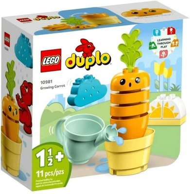 LEGO DUPLO Creative Play Rosnąca marchewka 10981