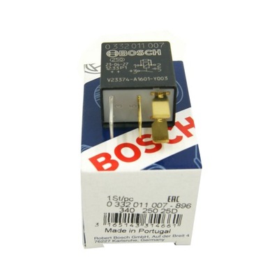 BOSCH РЕЛЕ 12V 30A 4PIN 0332011007