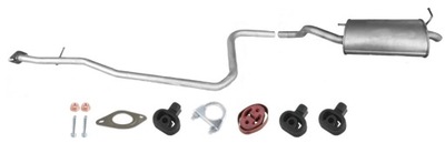 Труба гаситель конечный ford ka mk i 1.6 benz комплект фото №1