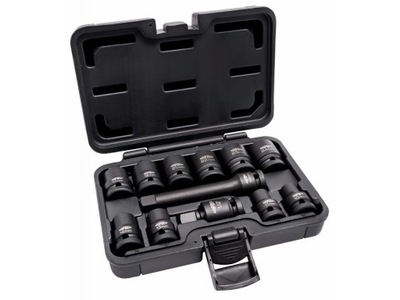 zestaw 10 nasadek udarowych 1/2" (10-24 mm)