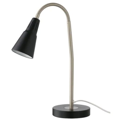 Lampa biurkowa Kvart lampka na biurko czarna IKEA