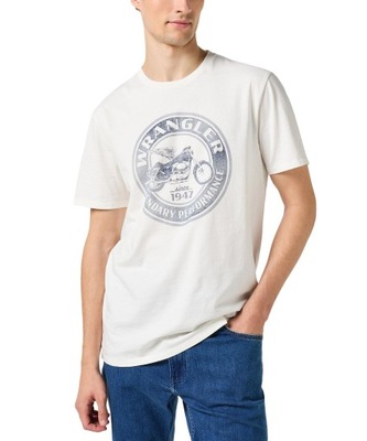 T-shirt Wrangler AMERICANA TEE 112350454 White L