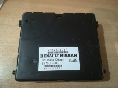 Renault zoe ii модуль кондиционера 285259404r фото №1