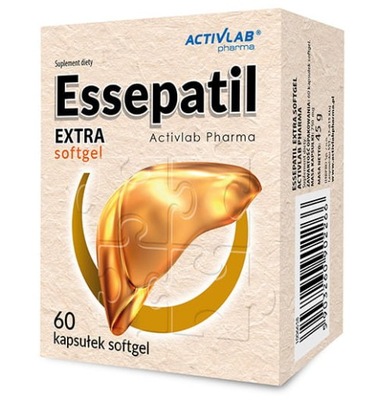 Activlab Essepatil Extra fosfolipidy wątrobę 60kap