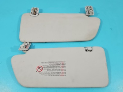 2x заслінка ліва peugeot 5008 козирок захист сонцезахисна фото №1