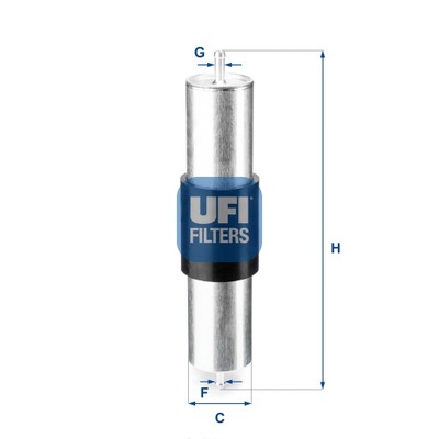 ФИЛЬТР ТОПЛИВА UFI (OEM QUALITY) BMW