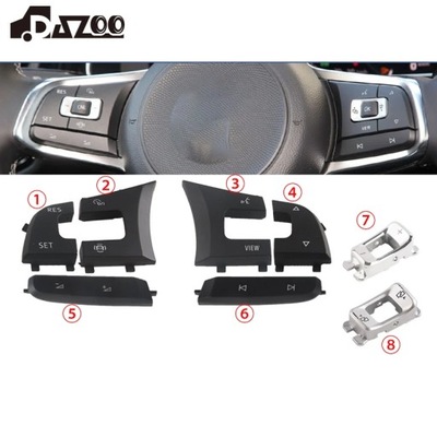 PARA VW GOLF 7 MK7 GTI GTS MULTIGUNCIONAL BOTONES AL VOLANTE GLO~5246  