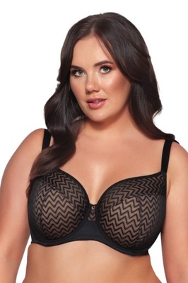 AVA Biustonosz semi soft AV 2102 MAXI 90G BLACK