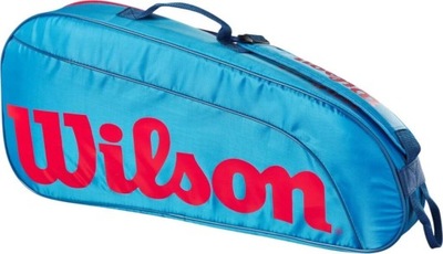 TORBA TENISOWA WILSON JUNIOR 3PK NIEBIESKO-CZERWON