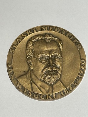 Medal 25 lat PTAiN Katowice - Jan Wysocki 1984