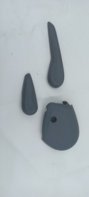 Комплект ручка заглушка сиденье левый перед peugeot 208 фото №1