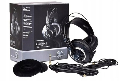 AKG K240 MKII SŁUCHAWKI PÓŁOTWARTE