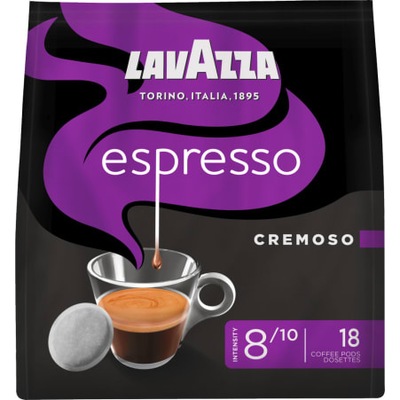 Kawa w saszetkach Lavazza espresso cremoso 18 szt.
