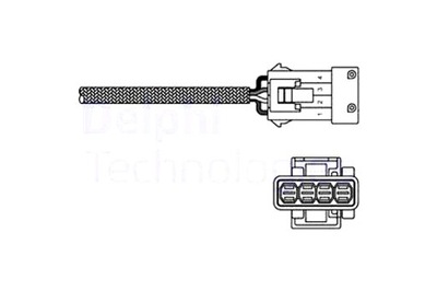 DELPHI ЗОНД ЛЯМБДА VOLVO 940 II V70 I CITROEN SAXO XANTIA XSARA