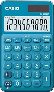 Casio Kalkulator Niebieski