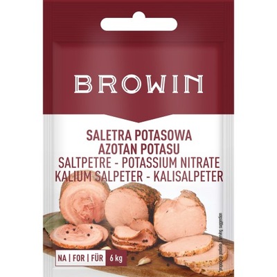 BROWIN SALETRA POTASOWA DO PEKLOWANIA MIĘS na 10kg