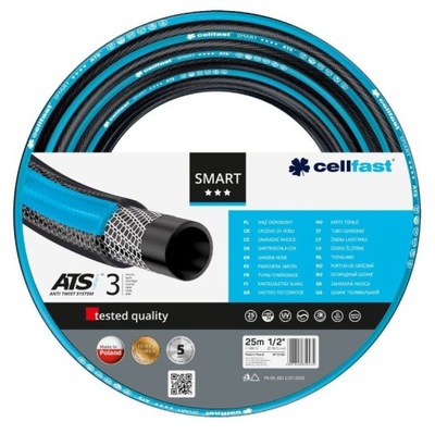Wąż Cellfast ogrodowy SMART 3 ATSV 3/4" 25mb
