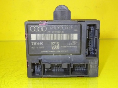 Модуль блок управления дверь audi a6 c6 4f0959792e nr799 фото №1