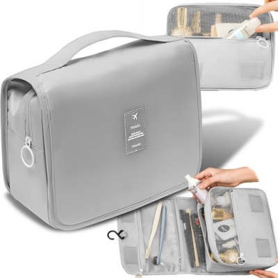 KOSMETYCZKA TORBA PODRÓŻNA ORGANIZER NA KOSMETYKI DO SAMOLOTU MĘSKI DAMSKI