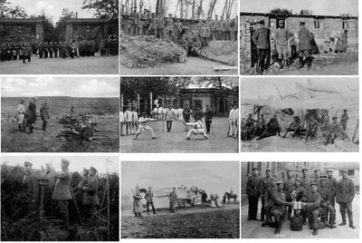 2500 skanów zdjęć niemieckich z I wojny światowej