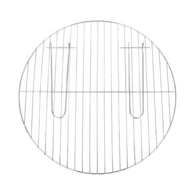 Ruszt grillowy do grilla okrągły chromowany 44 cm