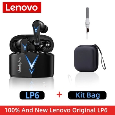 Oryginalny Lenovo LP6 TWS bezprzewodowe słuchawki Bluetooth słuchawki