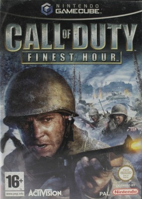 CALL OF DUTY FINEST HOUR NINTENDO GAMECUBE