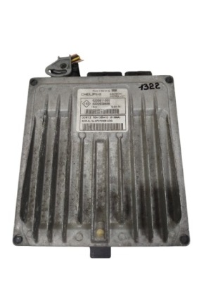 Бортовой компьютер блок управления двигателя renault 8200911560 8200909666 фото №1