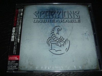 Scorpions - Unbreakable + 1 Bonus - Japan !!!!