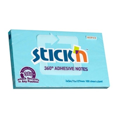 NOTES SAMOPRZYLEPNY 360 ST. NIEBIESKI 100 KART.