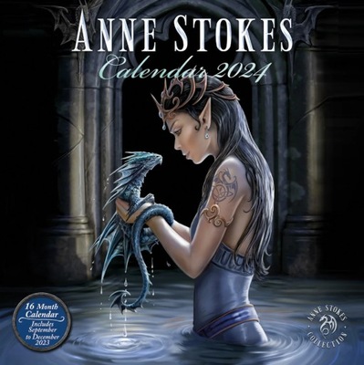 Kalendarz ścienny 2024 Anne Stokes