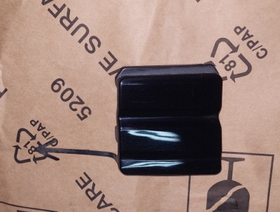 Renault clio iv заглушка бампера фаркоп задняя фото №1