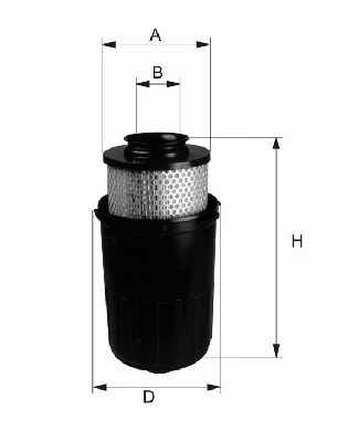 ФИЛЬТР ВОЗДУХА DB 208D-410D