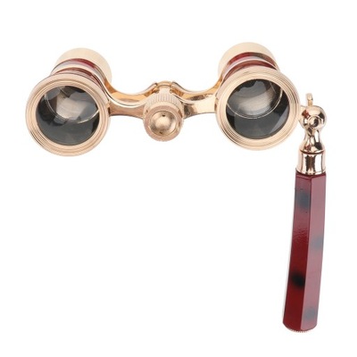 LORNETKA TEATRALNA VINTAGE 3X LORNETKA TELESKOPOWA Z UCHWYTEM